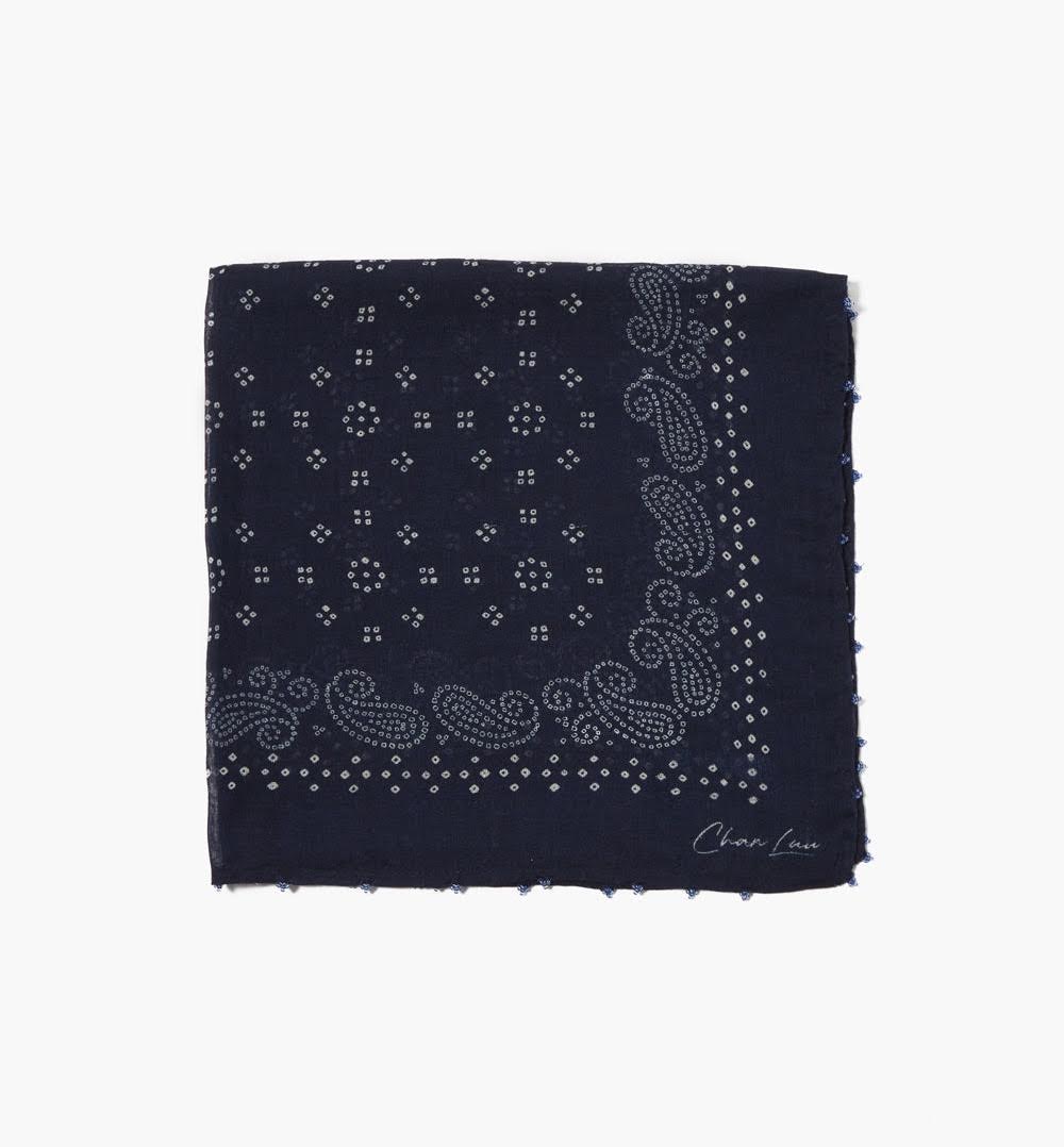 Chanl Luu Dotted Paisley Bandana