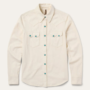Stetson Turq Western Shirt
