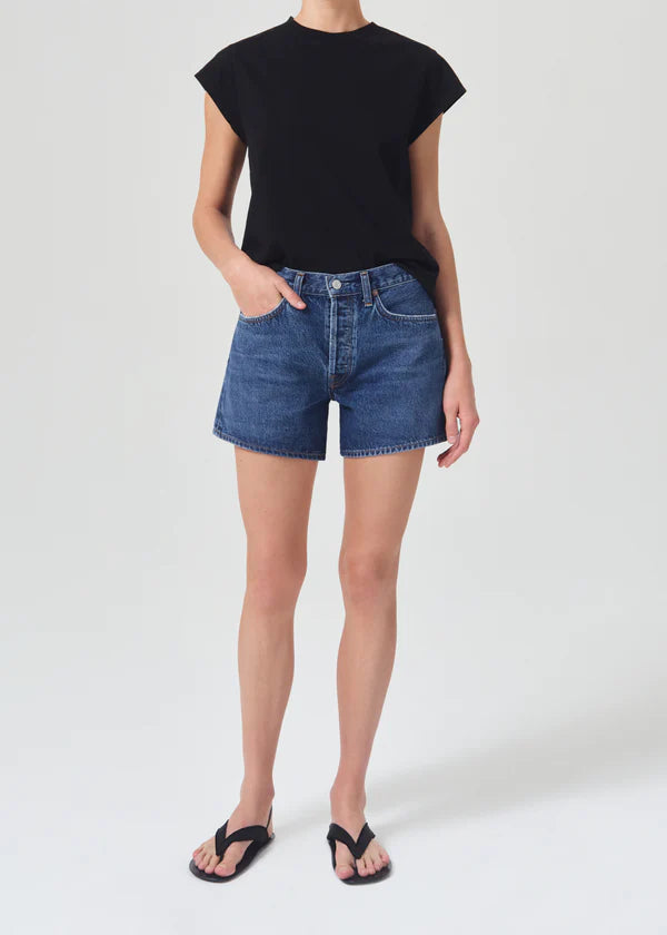 Agolde Bryce Tee Black