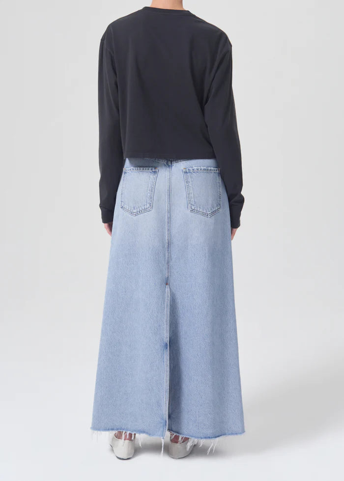 Agolde Hilla Long Line Skirt