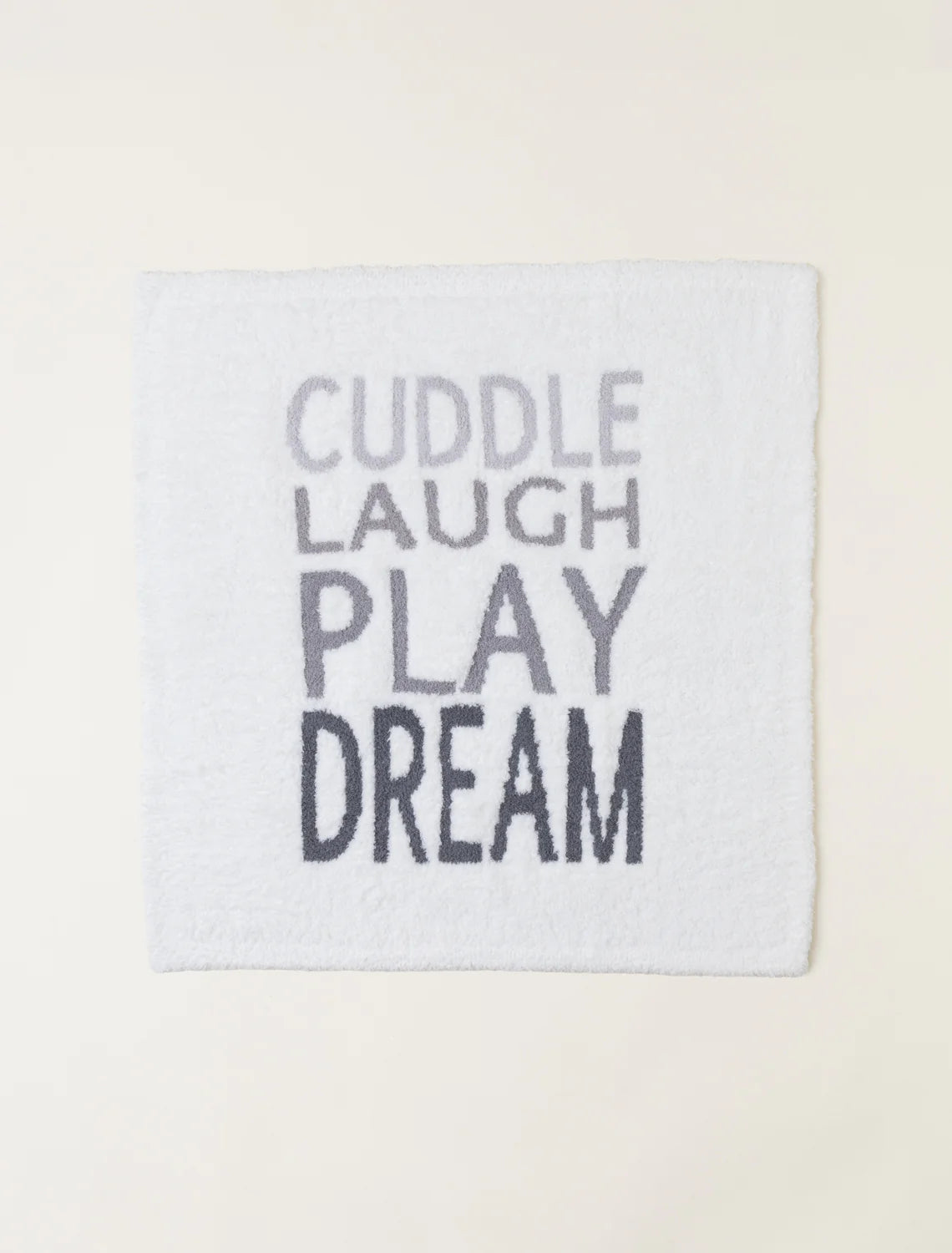 Barefoot Dreams CC Cuddle Laugh Play Dream Stroller Blanket