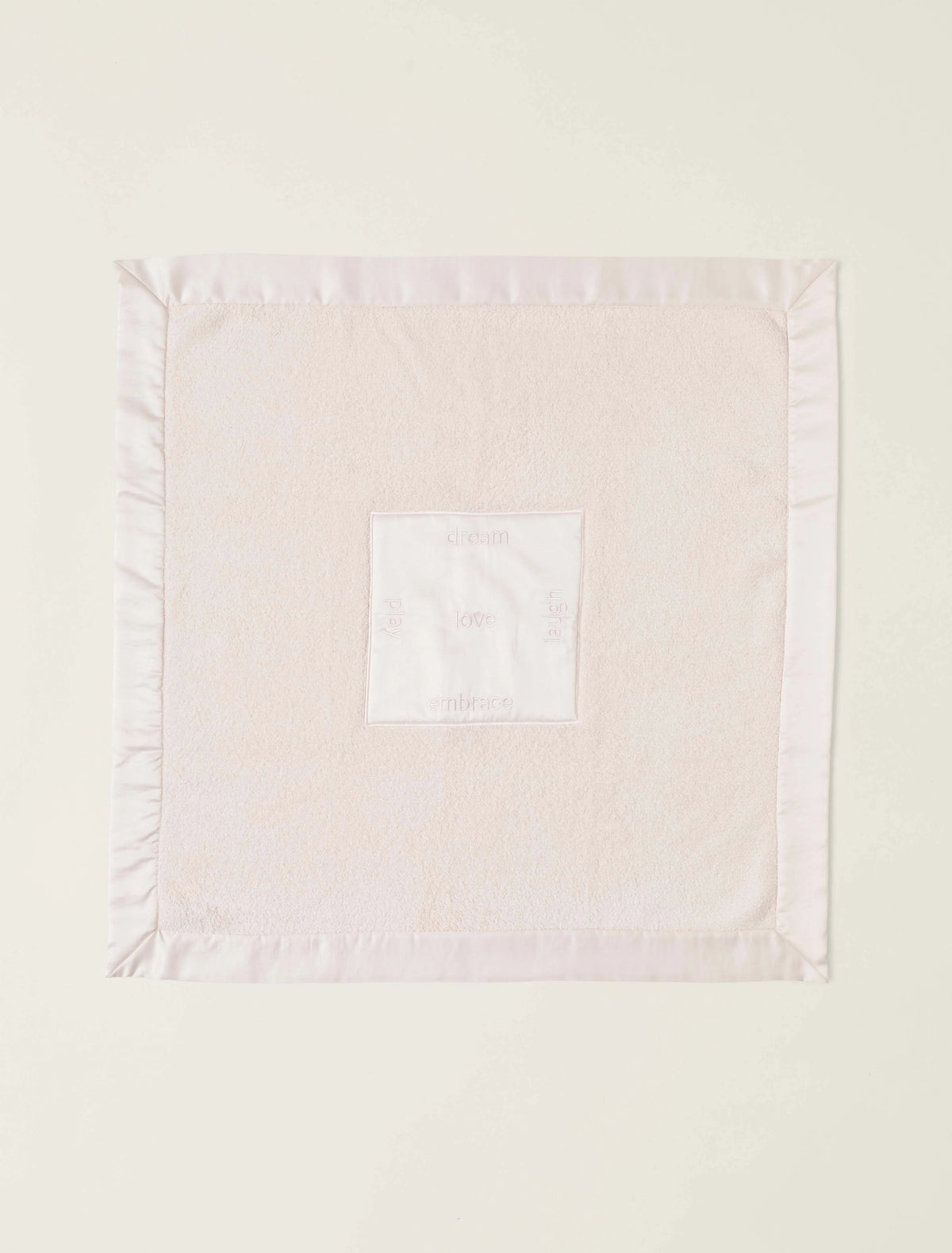 Barefoot Dreams CC Satin Trim Receiving Blanket