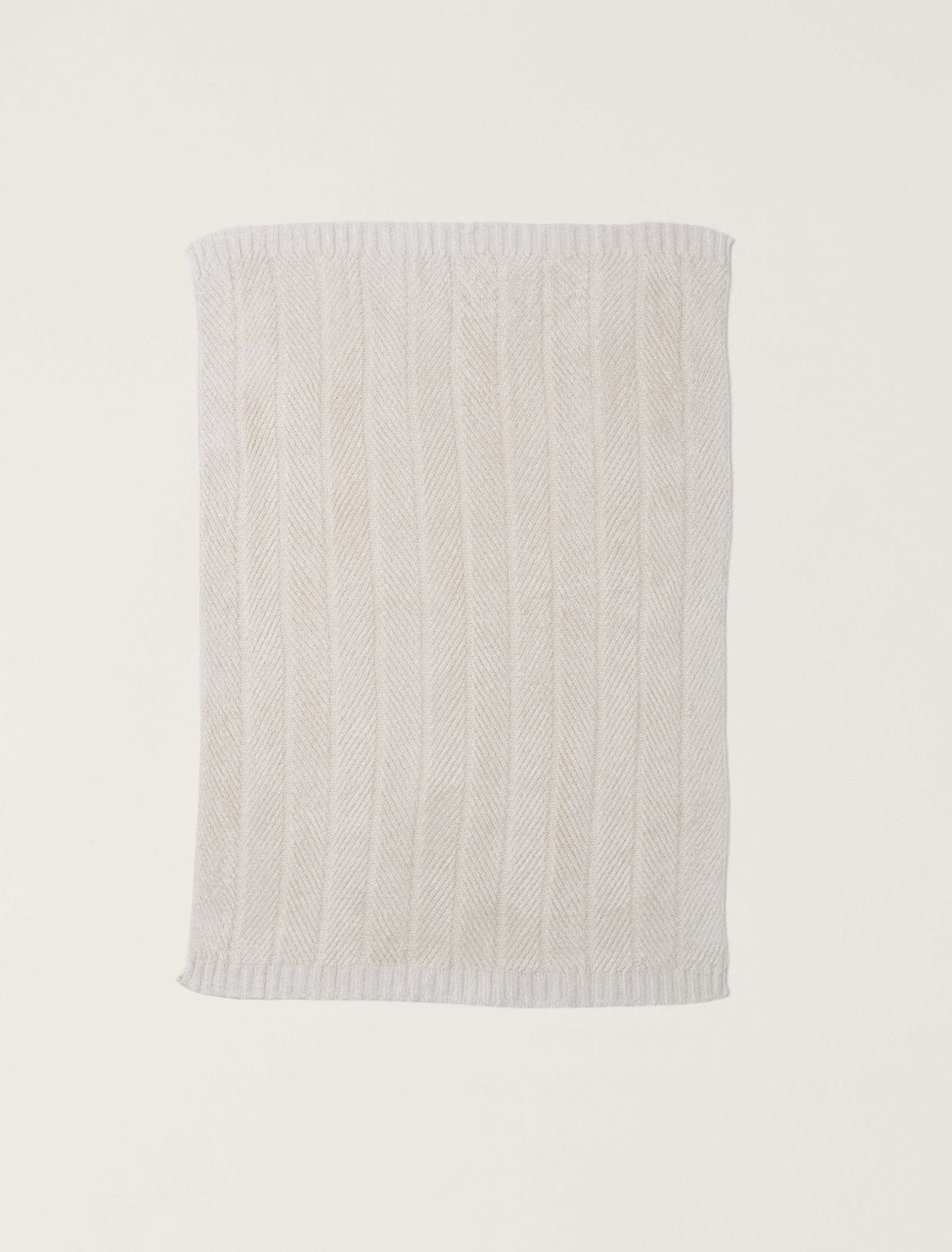 Barefoot Dreams Cozy Shine Herringbone Blanket