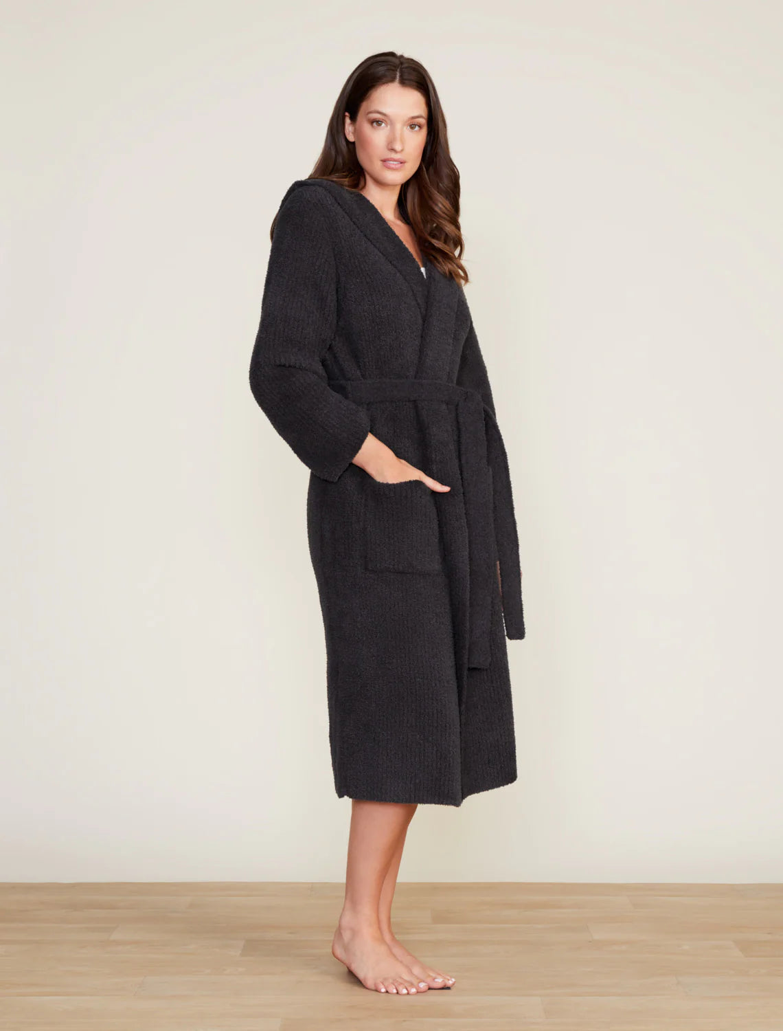 Barefoot Dreams CC Ribbed Hooded Robe