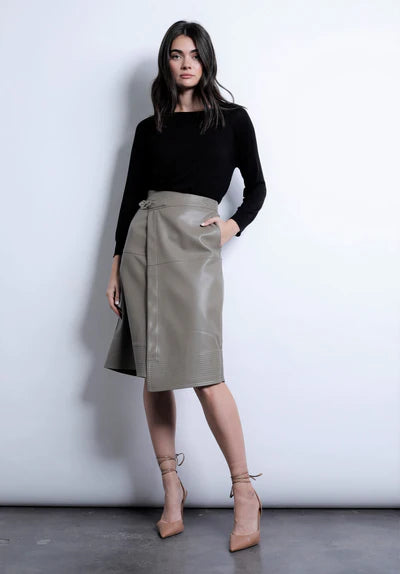 Karina G Elon Skirt Taupe