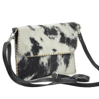 Crossbody Bag Cowhide Hairon Leather