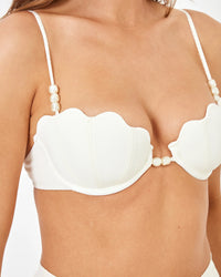 LSPACE Sunrise Shell Bikini Top