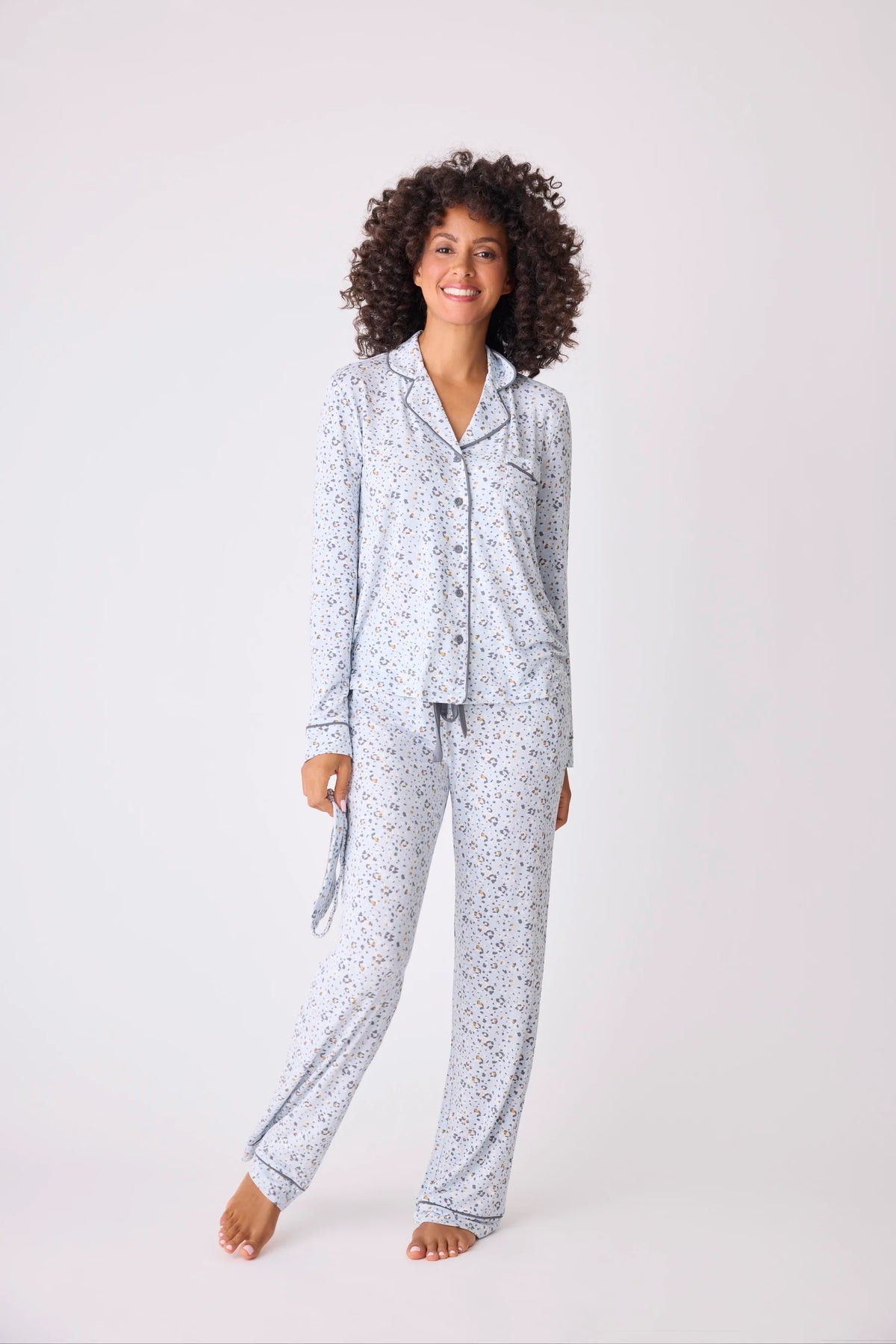 PJS Wild Dreams Leopard PJ Set