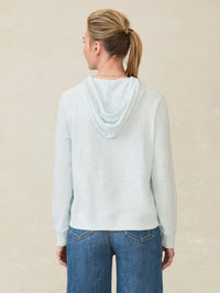 Faherty Sky Sunwashed Slub Hood