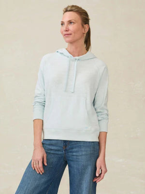 Faherty Sky Sunwashed Slub Hood