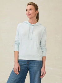Faherty Sky Sunwashed Slub Hood