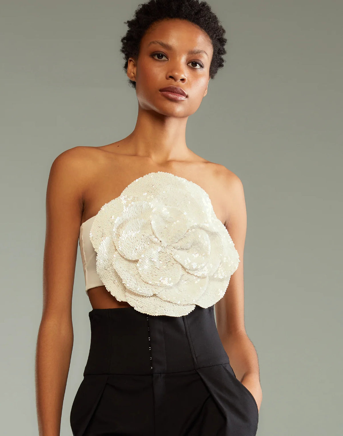 Cynthia Rowley Sequin Bandeau