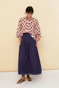 Sonmer Peach Vanessa Blouse