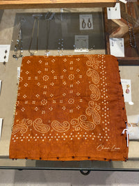 Chanl Luu Dotted Paisley Bandana