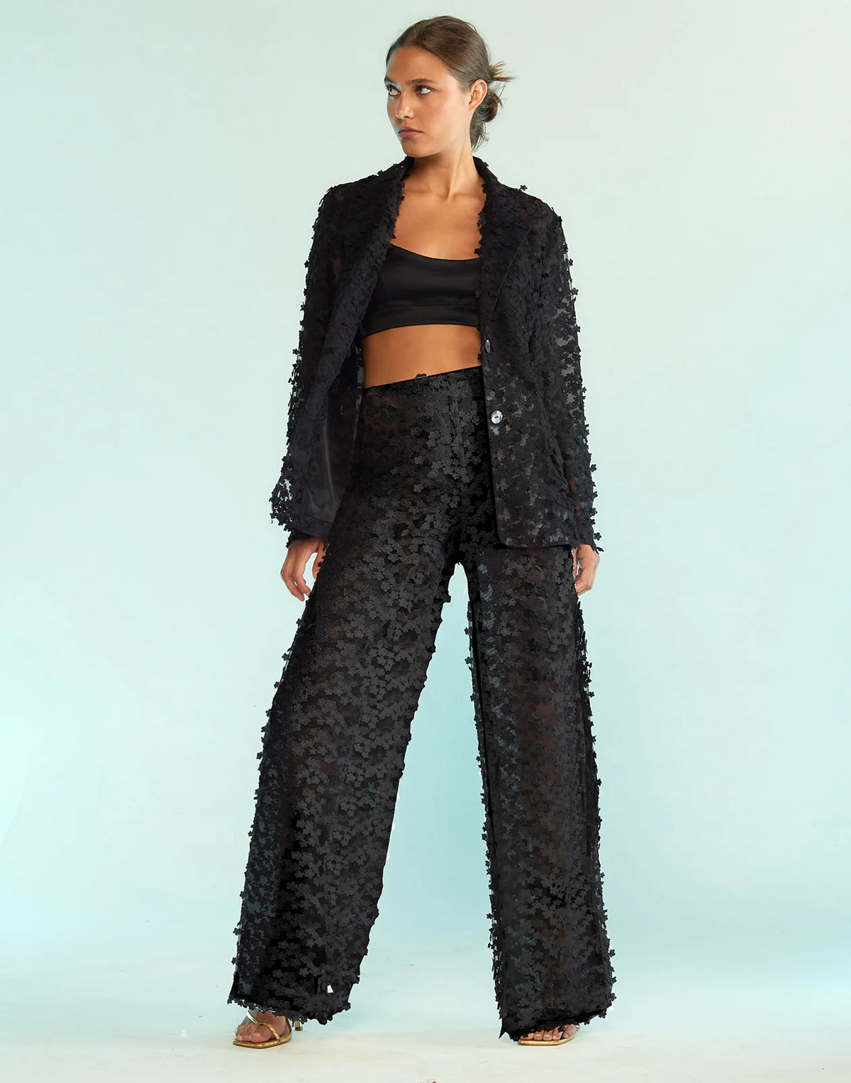 Cynthia Rowley Lace Pants