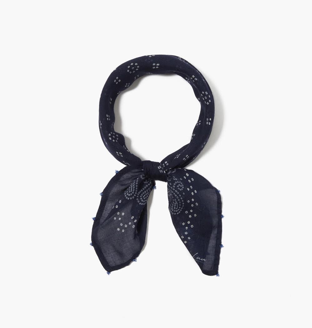 Chanl Luu Dotted Paisley Bandana