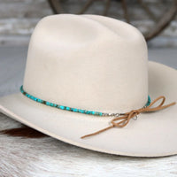 WL Turquoise Stone Hat Band