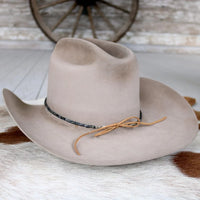 WL Black Jasper Stone Hat Band