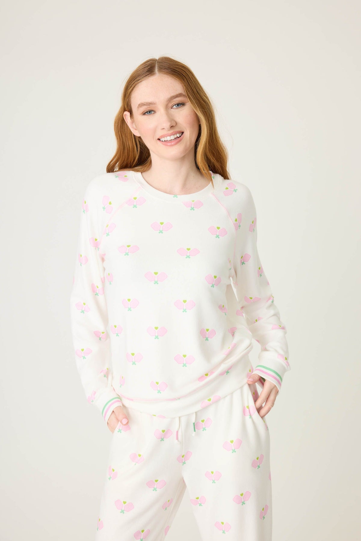 PJS Peach Party Courtside LS