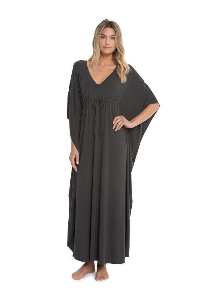 Barefoot Dreams Luxe Milk Jersey Paradise Cove Caftan