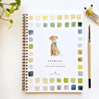 Animals Watercolor Workbook