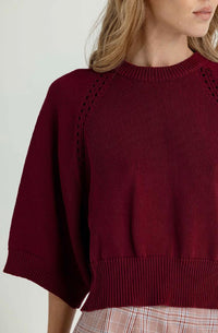 Sundays Mulberry Chester Sweater