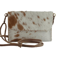 Crossbody Bag Cowhide Hairon Leather