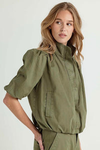 Sundays Teddy Olive Jacket