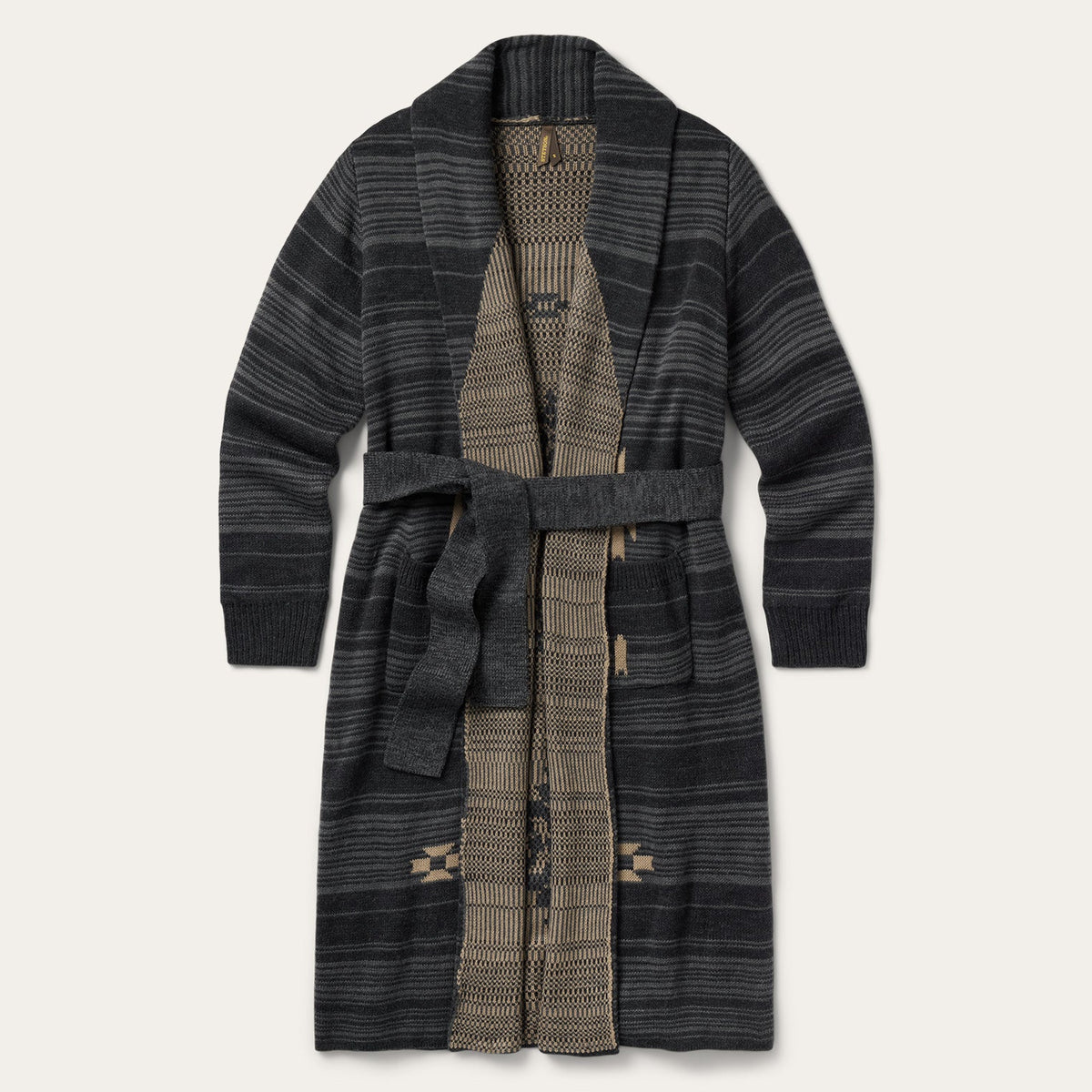 Stetson Charcoal Sweater Duster