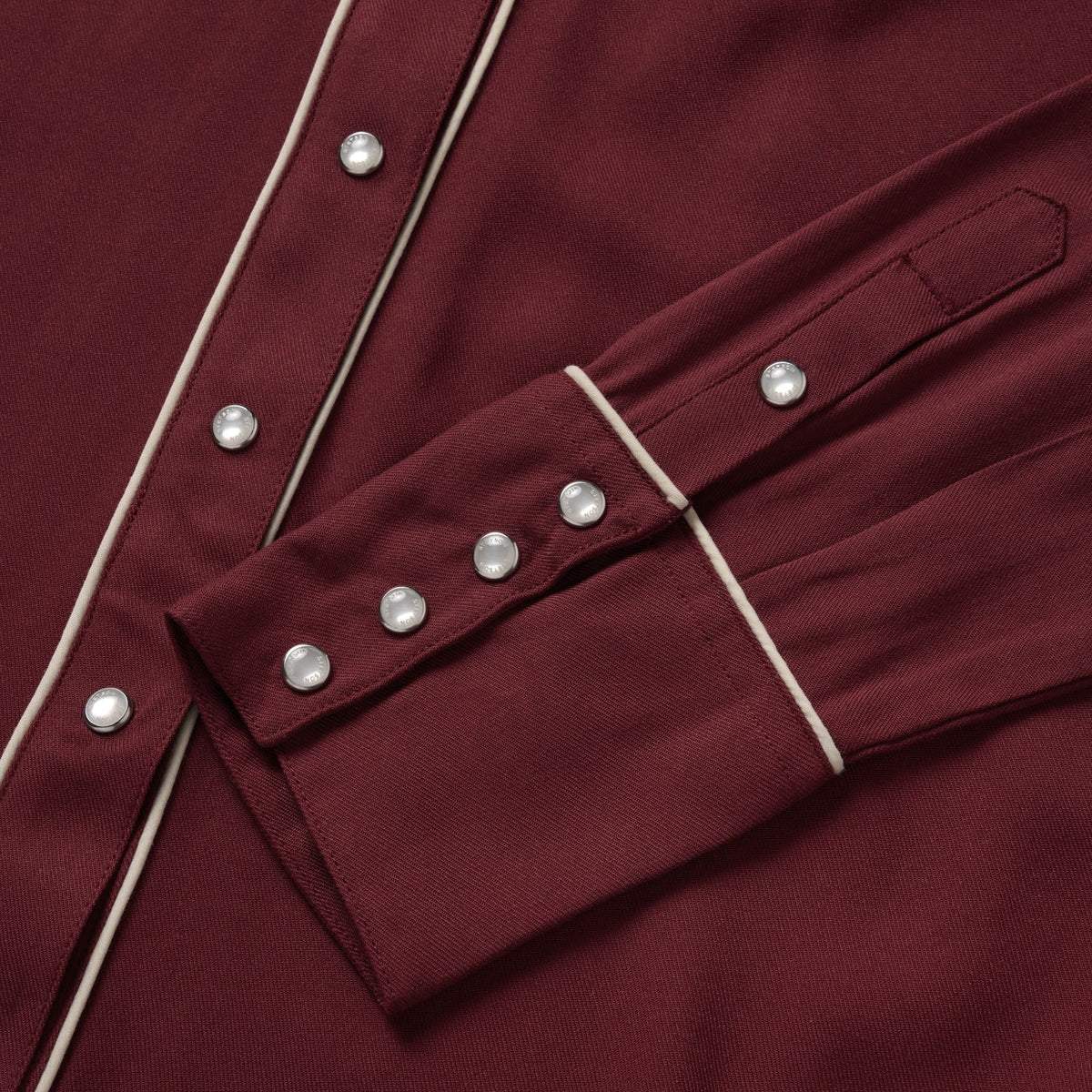 Stetson Twill Western L/S Wine