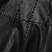Stetson Black Leather Tank Dress