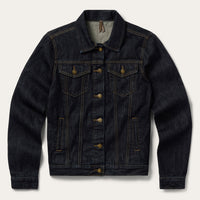 Stetson Raw Denim Jean Jacket Rinse