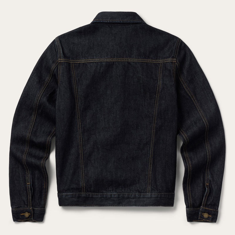Stetson Raw Denim Jean Jacket Rinse