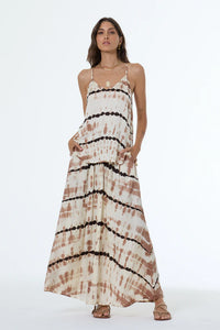 YFB Edola Maxi Skirt Fawn Cuba