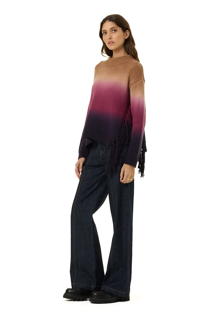 YFB Houston Mock Neck Sweater Wholegrain