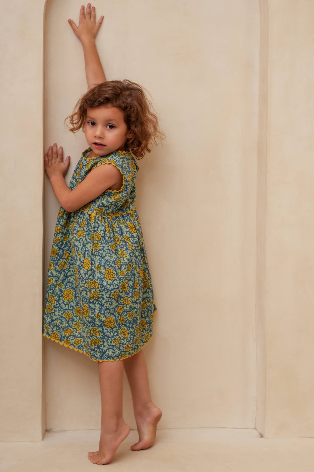 Yo Baby Victoria Dress Blue