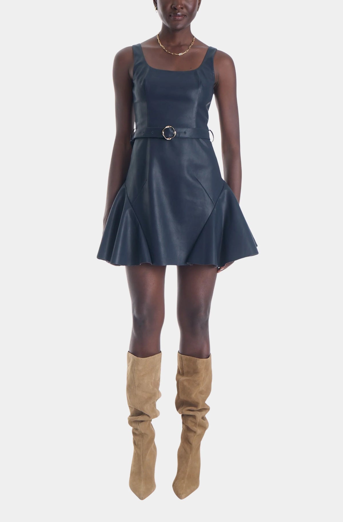 Karina Grimaldi Sam Leather Mini