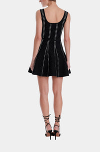 Karina Grimaldi Ivy Knit Dress Black