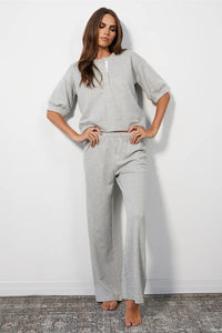 Bobi Wide Leg Grey