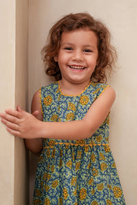 Yo Baby Victoria Dress Blue