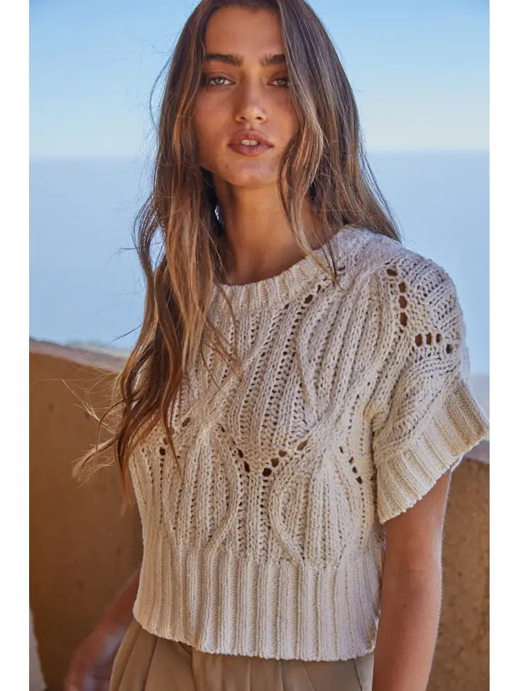 By Together Cali Crochet Top