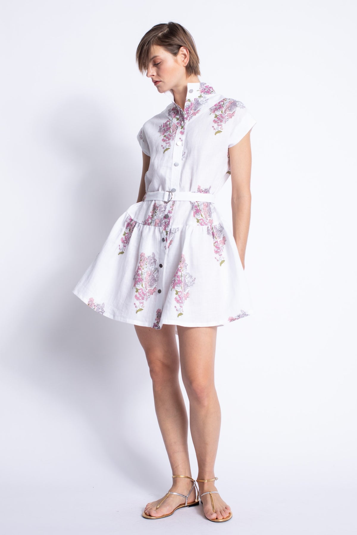 Karina Grimaldi Zelie Floral Dress