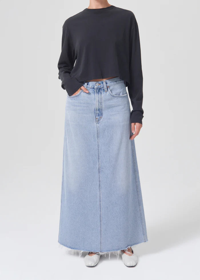 Agolde Hilla Long Line Skirt – Perri Berri Boutique