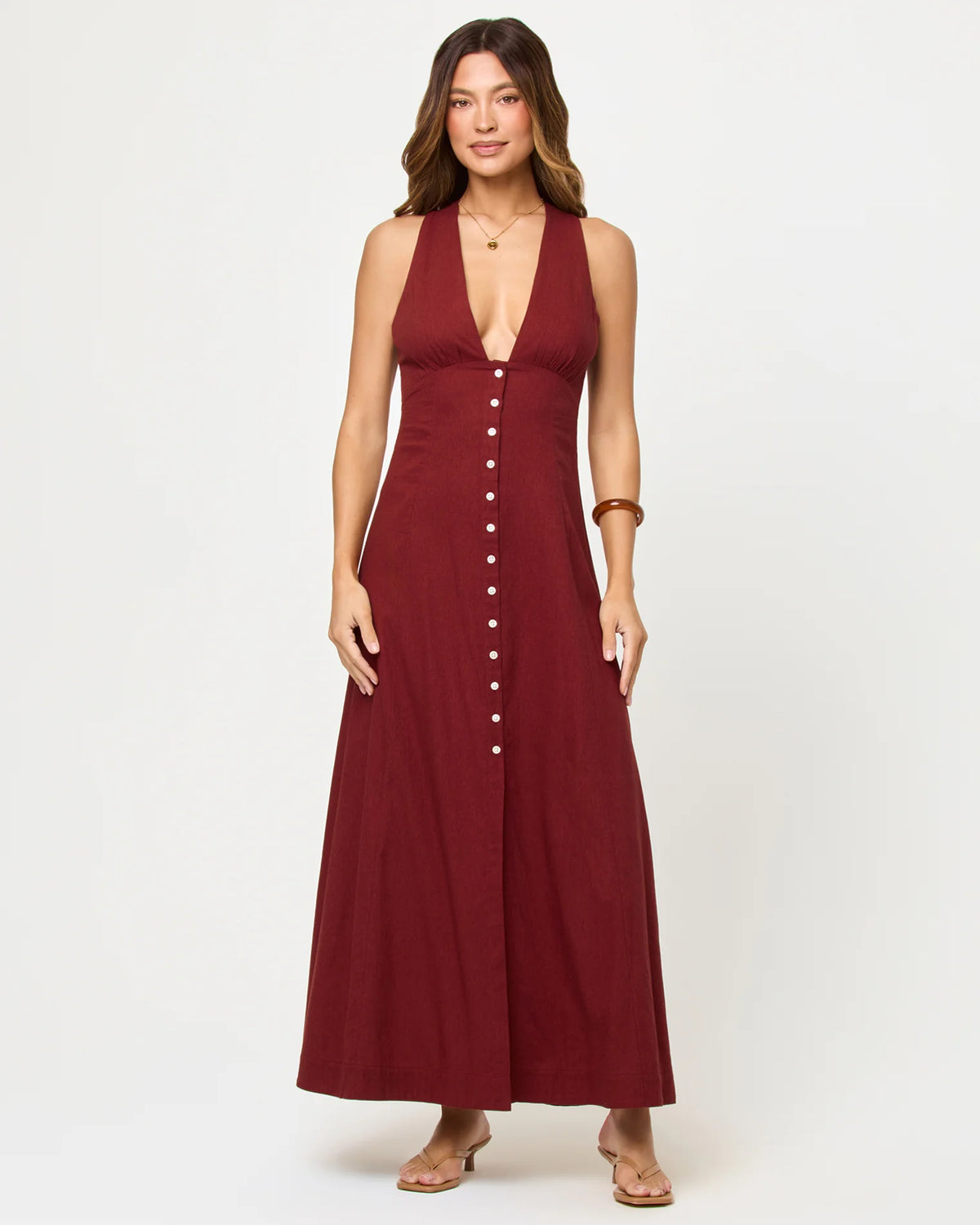 LSPACE Arlo Maxi Dusty Fig