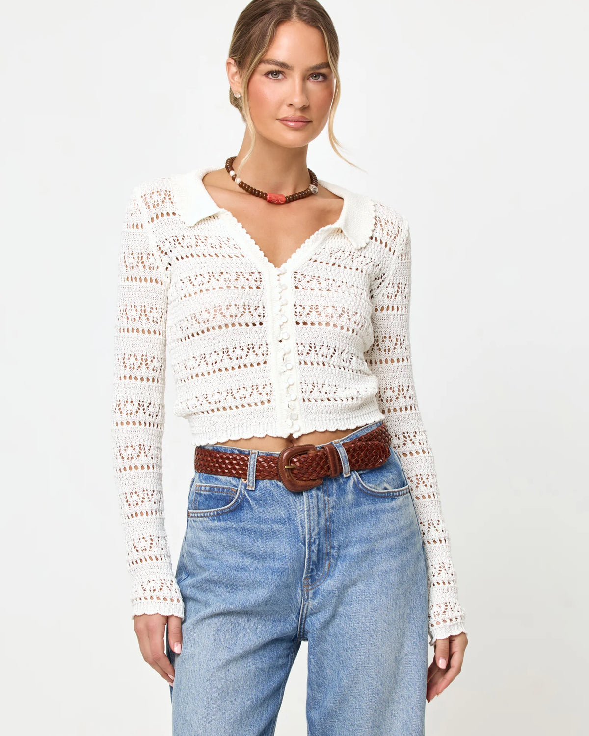 LSpace Leighton Sweater Cream