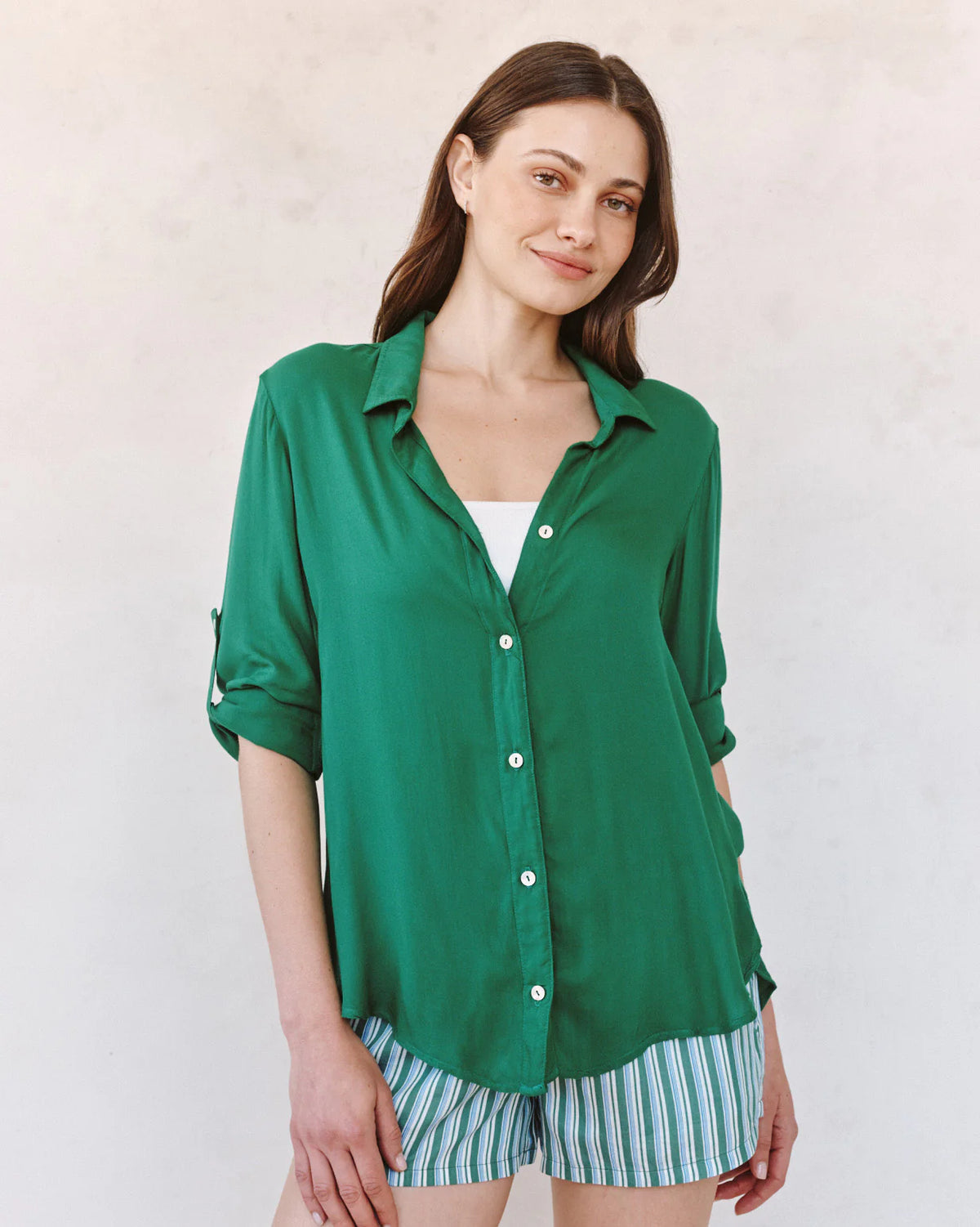 BD Clean Shirt Palm Green