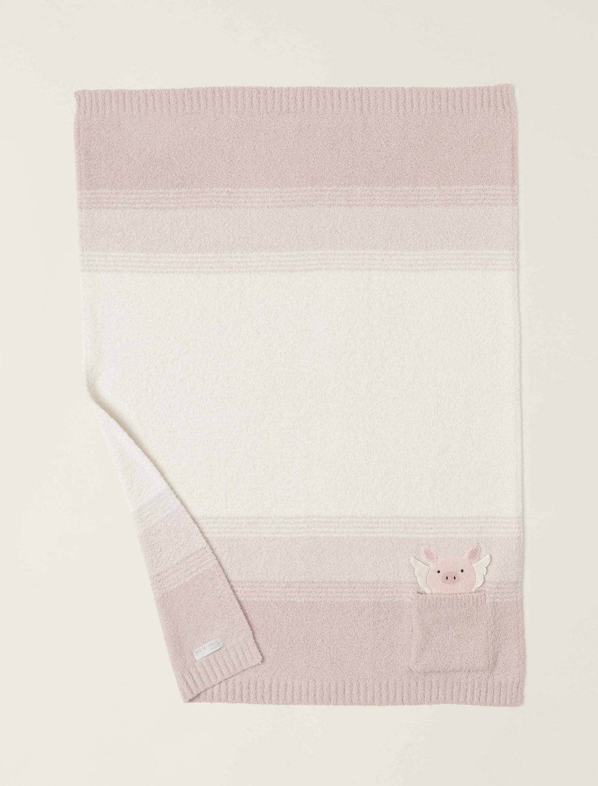 Barefoot Dreams CC Flying Pig Stroller Blanket