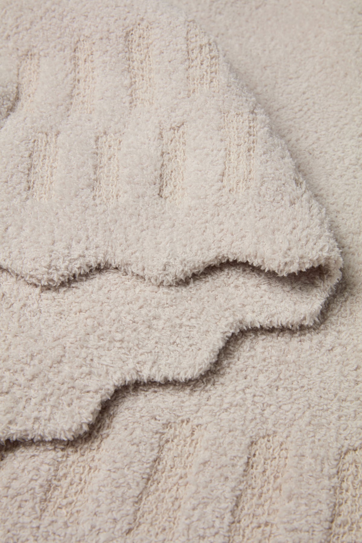 Barefoot Dreams CC Cotton Shell Texture Throw