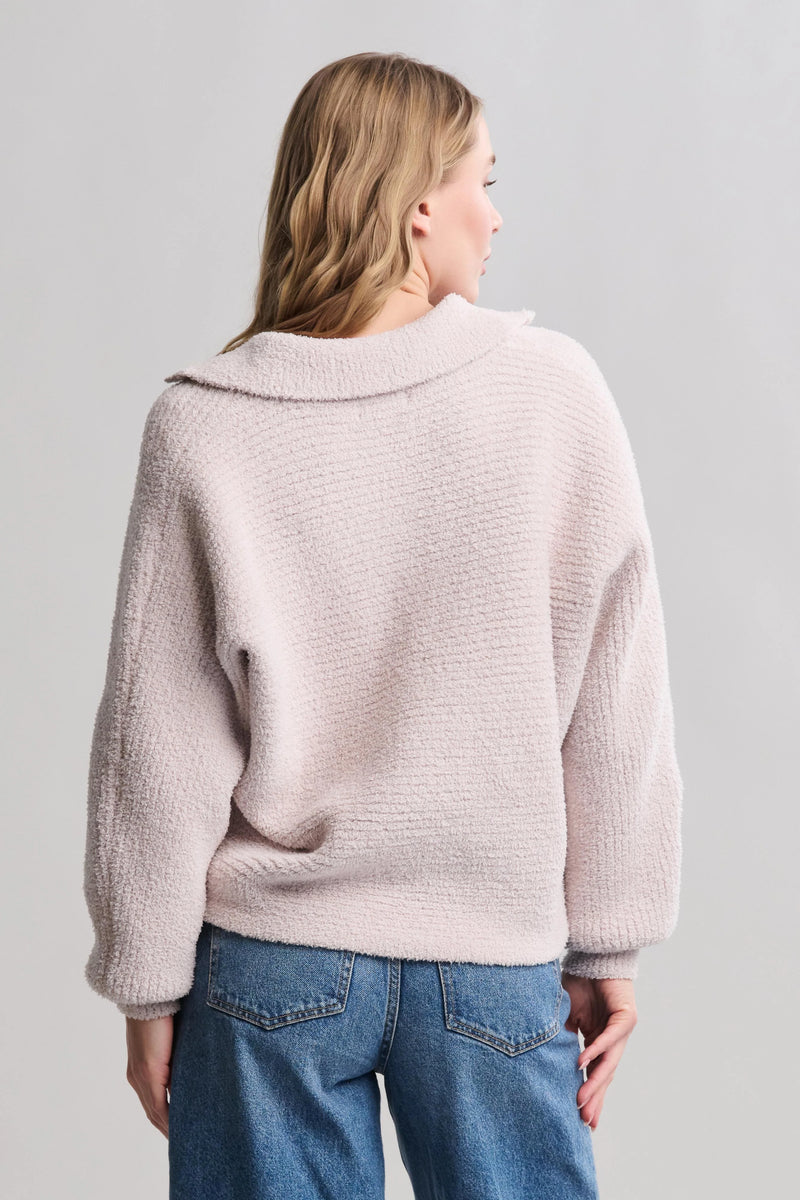 Barefoot Dreams CC Dolman Sleeve Collared Pullover