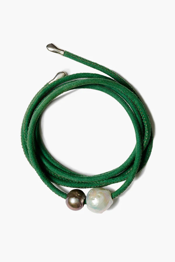 Chan Luu Vanya Leather Wrap Bracelet